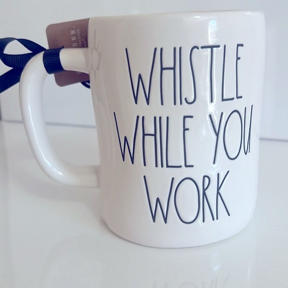 NWT Rae Dunn Disney Seven Dwarfs Whistle While You Work Collectible Mug - Picture 3 of 7